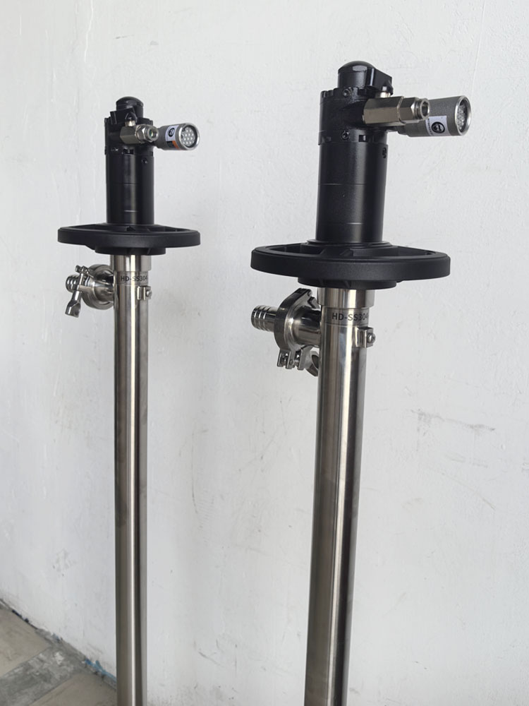 Air operated drum pumps HD-A1+SS316L-150