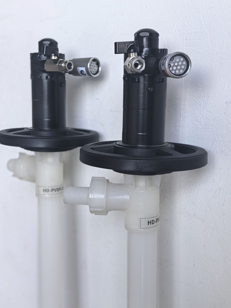 Air operated drum pumps HD-A1+PVDF-1200 