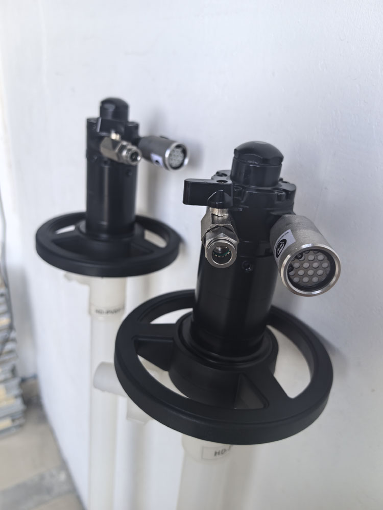 Air operated drum pumps HD-A1+PVDF-1500